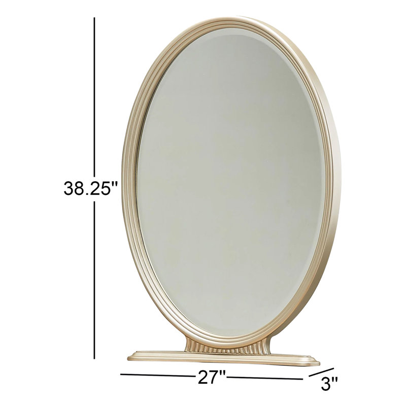 Villa Cherie Vanity Mirror - Chardonnay