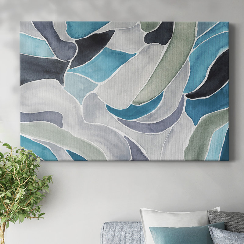Toile tendue I-Gallery Subtle Billows, H 12 po x l 18 po