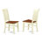 5 Piece Dinette Set for 4 Includes a Rectangle Dining Room Table with Butterfly Leaf and 4 Kitchen Dining Chairs, 32x54 Inch, Black-1596002665-1521121822