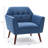 Janara 30.3'' Wide Tufted Linen Upholstered Armchair-1084921796