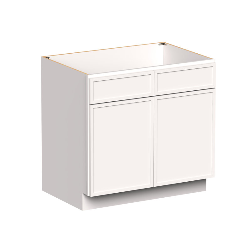 Armoire de base pour évier de cuisine prêt à assembler l 36 po x P 24 po x H 34,5 po CASAINC, 36"