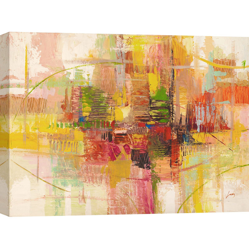 3LA6503 Summer 1 Piece Wrapped Canvas Painting, 70cm H x 100cm W x 4cm D