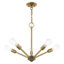 Lustre sphérique spoutnik à 5 lumières Adriano-621626617