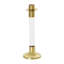 Pilier de table en acier inoxydable H 10,95 po