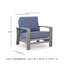 Chaise longue d'extérieur Cogswell