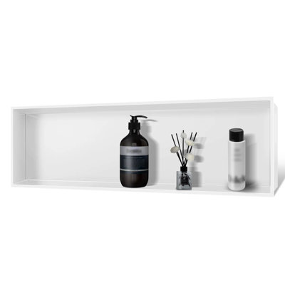 Nexus blanc 37 po X P 13 po H x 4 po D Niche de douche