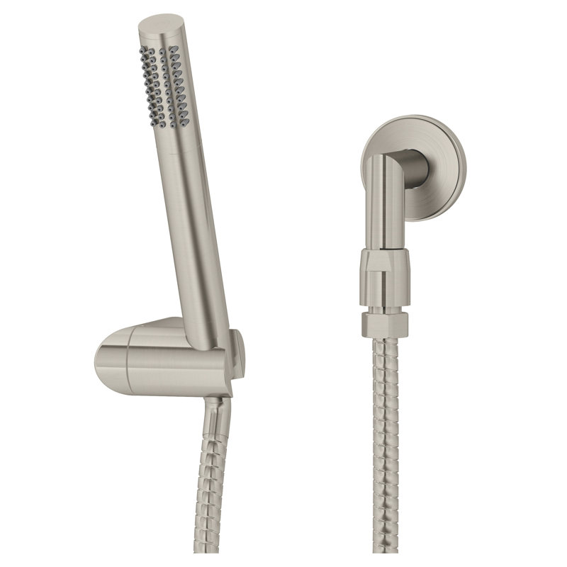 Pomme de douche portative complète, Nickel satiné