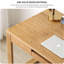 Bureau d'écriture Modern Burlywood-1176345702