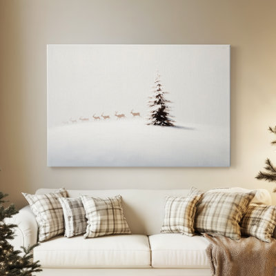 Snowwhite Hush-Premium Gallery Wrapped Canvas