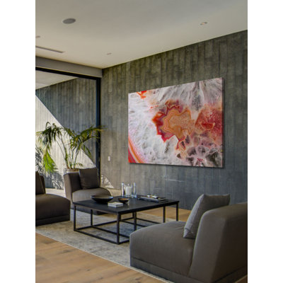 «Crystal and Fire», reproduction d'art sur toile tendue