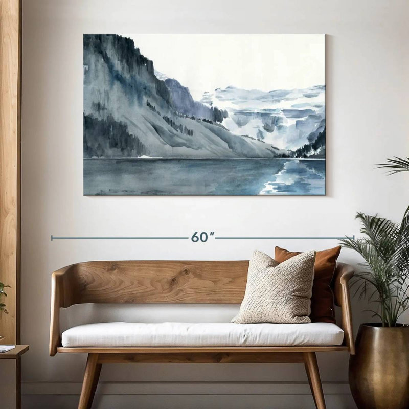 Alvord Winter Fjords I, 32" H x 48" W