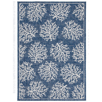 Floral Flatweave Area Rug