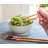Bamboo Wood Stainless Steel Chopsticks Flatware