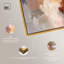Décoration murale abstraite Hazy Sunset IV par Art Remedy, cadre doré, 20 x 30-774512042-774512052
