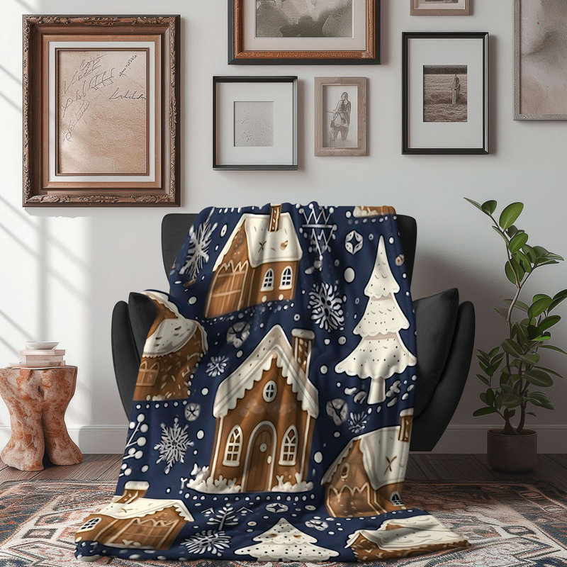 Throw Blanket, 50" W x 60" L