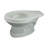 The Renovators Supply Inc. 2 Gallons GPF Chair Height Floor Mounted Two-Piece Toilet (Seat Not Included)-83092663