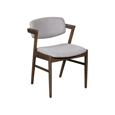 46cm H Upholstered Side Chair in Gray
