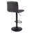 Amjed Swivel Upholstered Adjustable Height Counter Stool with Metal Frame-1368879179