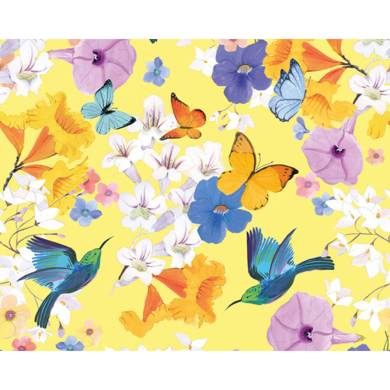 Papier peint floral Lavina