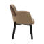 FAUTEUIL 24,4 po, LATTE ET NOIR