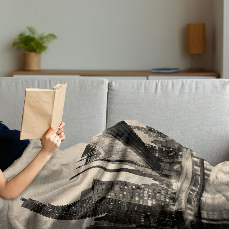 Hand Woven Throw Blanket, 60" x 80"