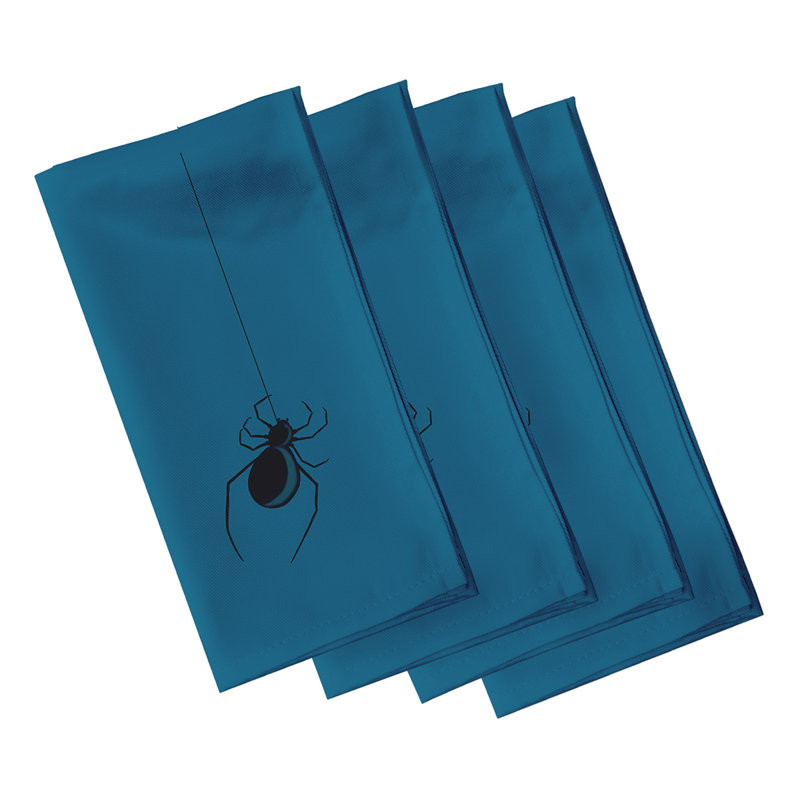 Eeek! Serviette 22 po, L 18 po x L 18 po, Bleu sarcelle