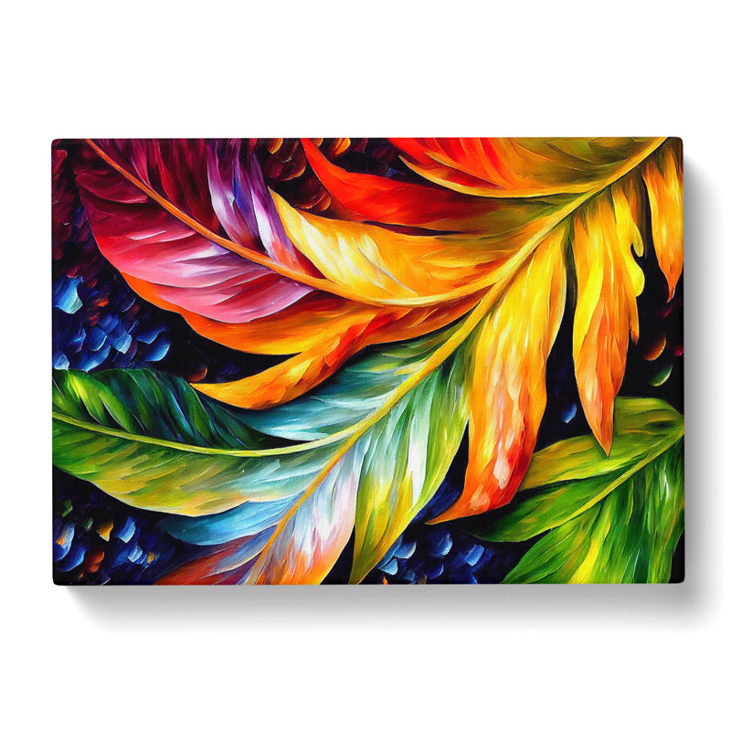 Glorious Plant Leaf Vol.1 - Wrapped Canvas, 35cm H x 50cm W x 3cm D