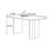 Rock slab countertop rectangular dining table-505335097