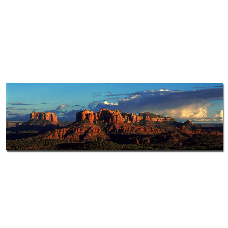 Sero «Canyon» par Preston, reproduction de photo sur toile tendue encadrée, H 10 po x l 32 po x P 2 po