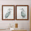 Blue Heron I - ensemble de 2 reproductions d'art sur toile encadrées-595298005-595298014