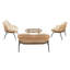Ensemble de conversation en pin 4 pièces Pine-1727148856
