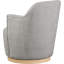 Fauteuil pivotant rembourré Hudnut-89200311