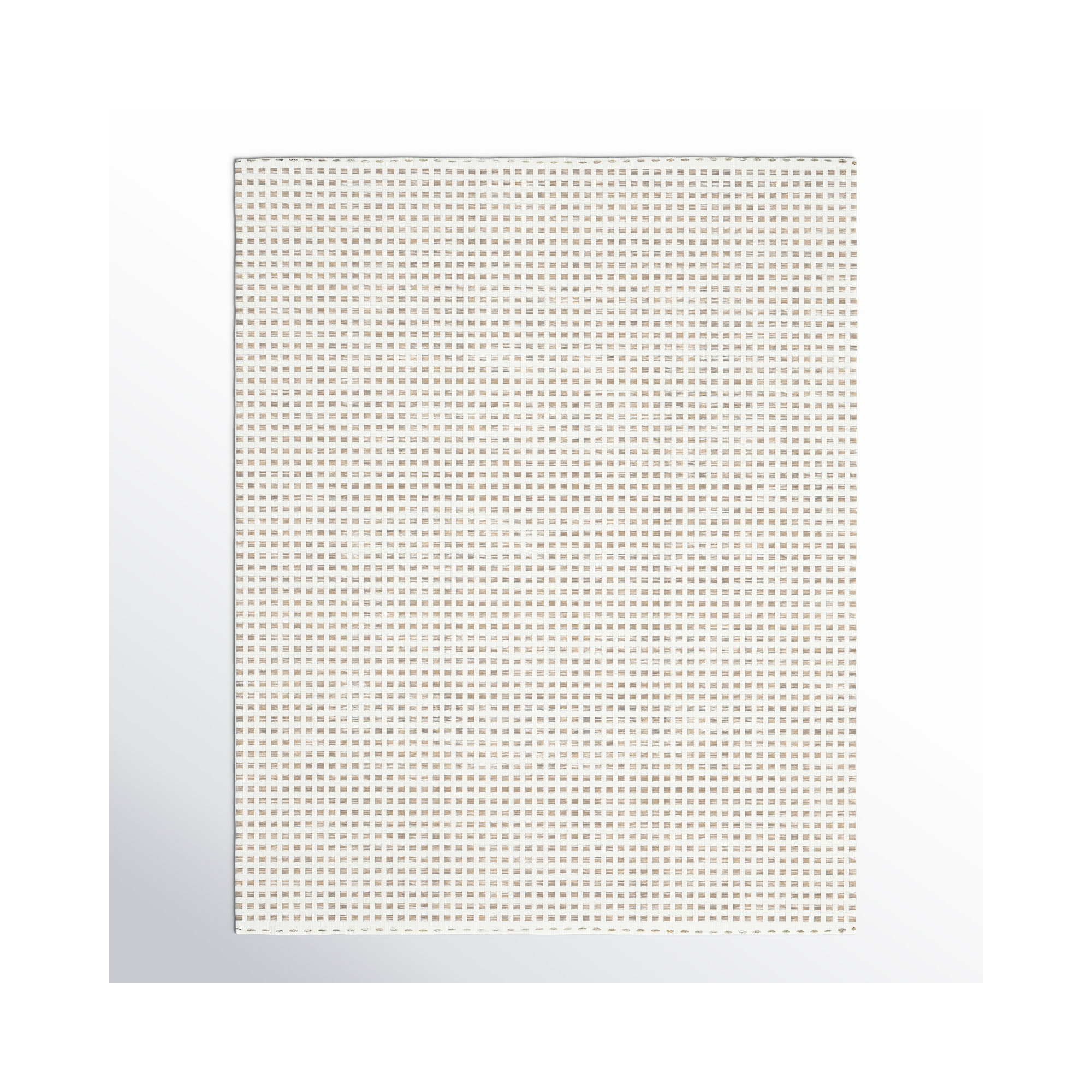 Gilson Handmade Recycled P.E.T Indoor/Outdoor Rug, Beige, Rectangle 8' x 10'