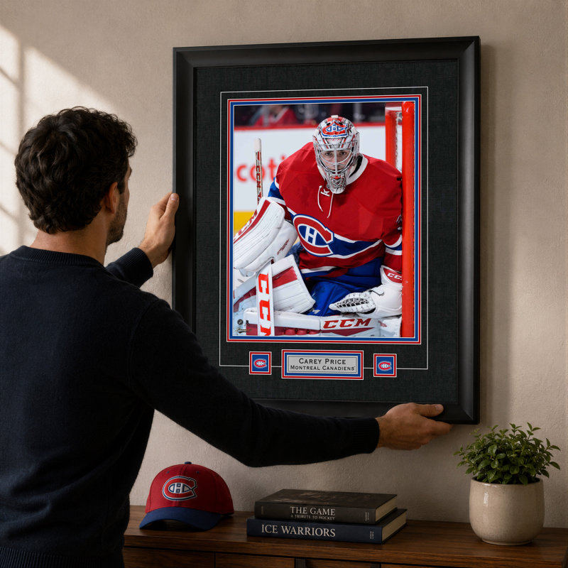 Art mural encadré 25,5 x 31,5 par Carey Price 