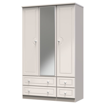 Conover Triple 4 Drawer Mirror Wardrobe
