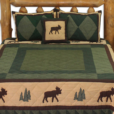 Cedar Trail Rustic Cotton Quilt