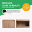 Base de meuble-lavabo simple 30 po
