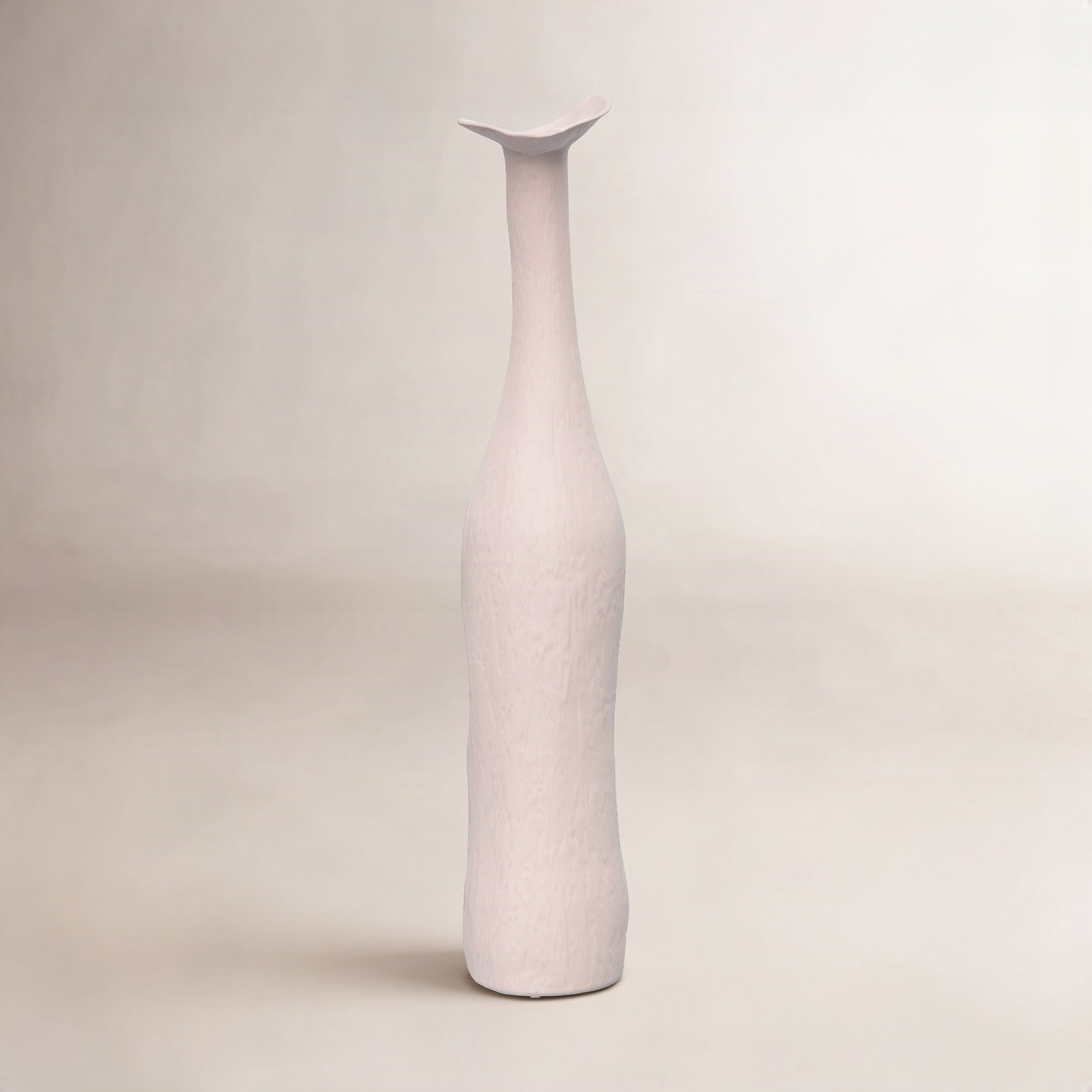 Paso Handmade Ceramic Table Vase, Red, 10.63" H x 2.76" W x 2.76" D