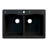 Aversa 33'' L Double Bowl Kitchen Sink-16187823