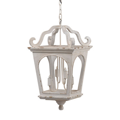 Lustre géométrique à 4 lumières Haverly