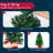 24"/2FT Small Tabletop Christmas Tree with Multi-Color LED Lights