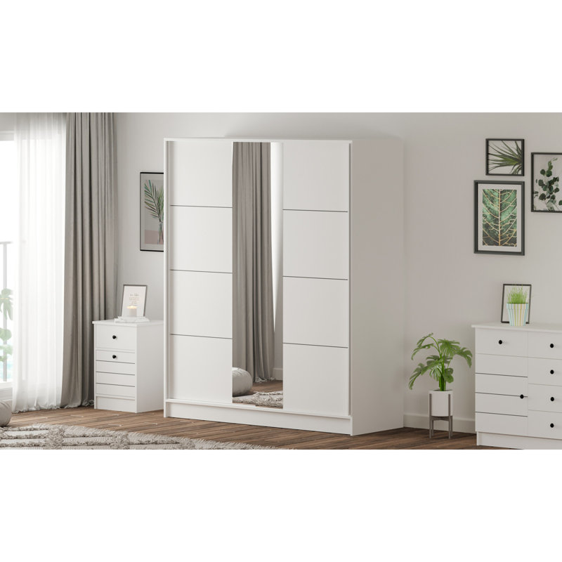 Jdah 2 Door Manufactured Wood Wardrobe