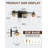 Nayomie 3 - Light Dimmable Vanity Light-593895196