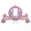 Lit simple Princess avec couronne et escalier-29745769