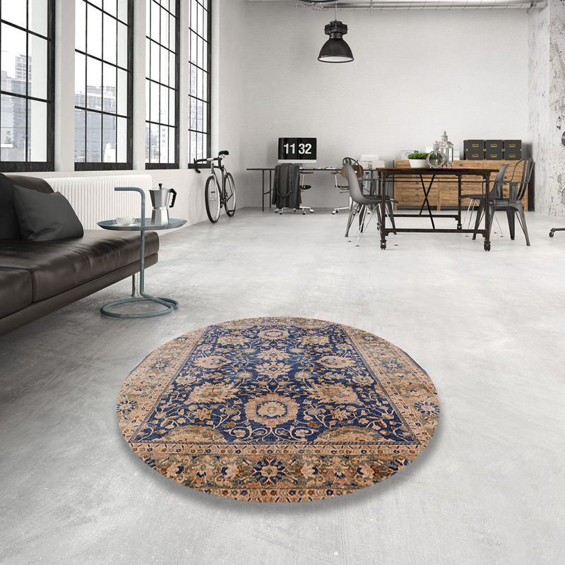 Mamigon Oriental Indoor Rug, Round 6'