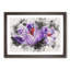 Purple Crocus Flower - Framed Print-56892636-56892637