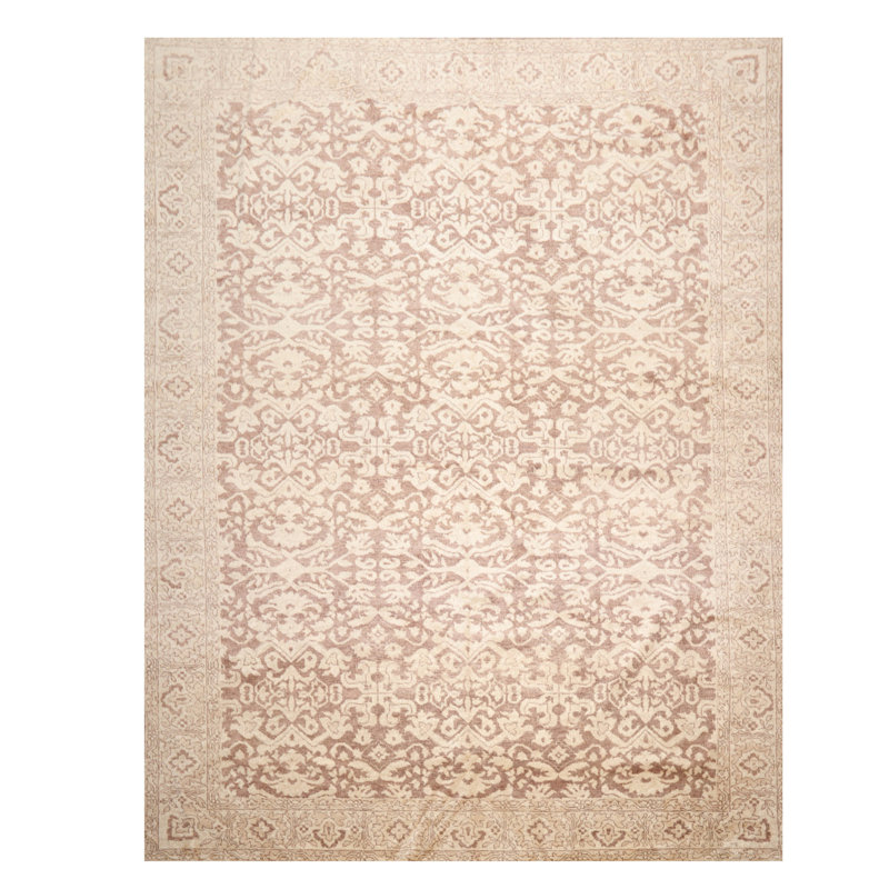 Brizleth One-of-a-Kind 9' X 12' Wool Area Rug in Beige