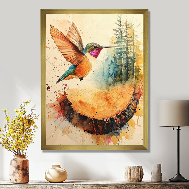 Goldine - animaux, art mural, Reproduction encadrée d'une seule photo, H 32 po x l 24 po, Doré