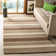 Tapis beige / brun en laine touffeté à la main Mcneil