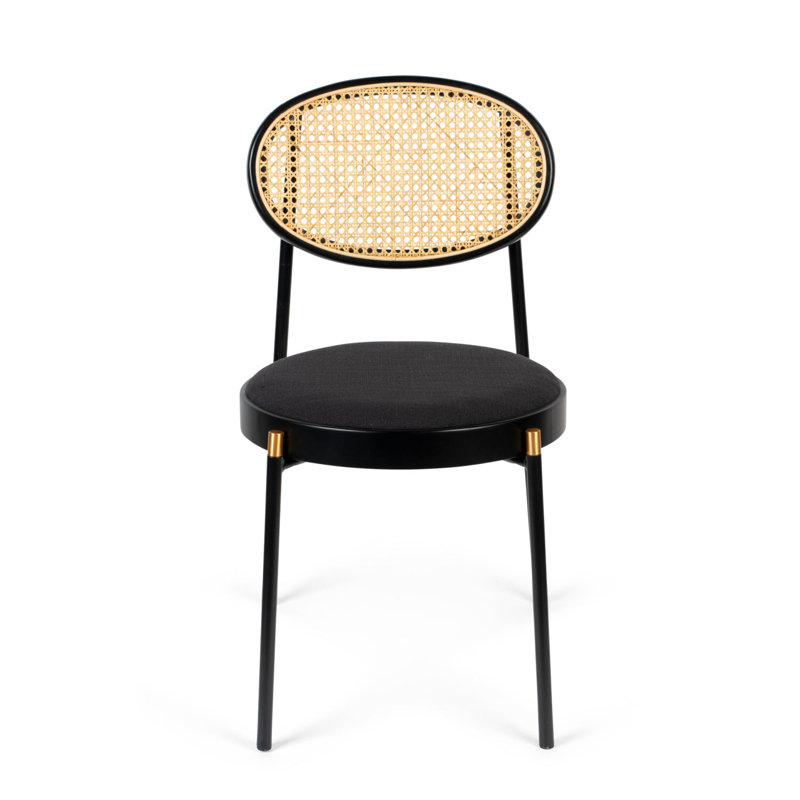 Don't Stop 19'' H Upholstered Beech Side Chair